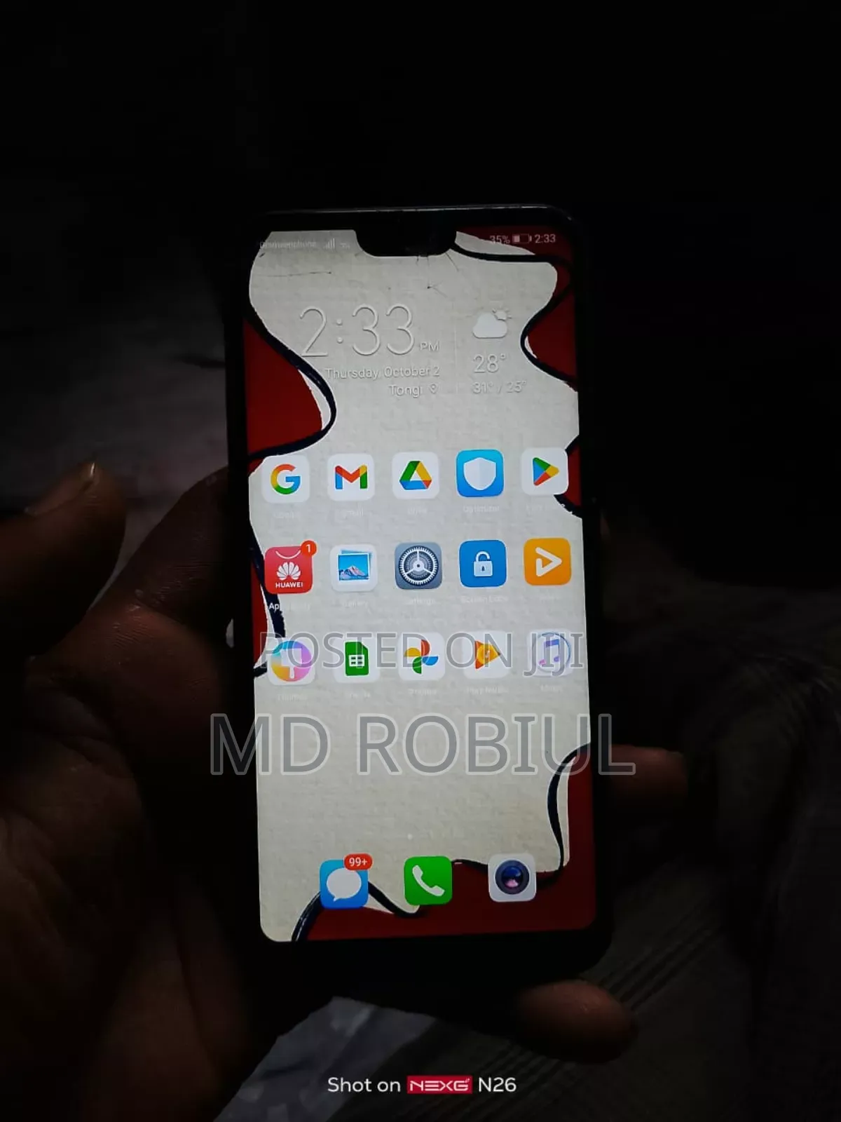 Huawei Nova 3e 64 GB Black