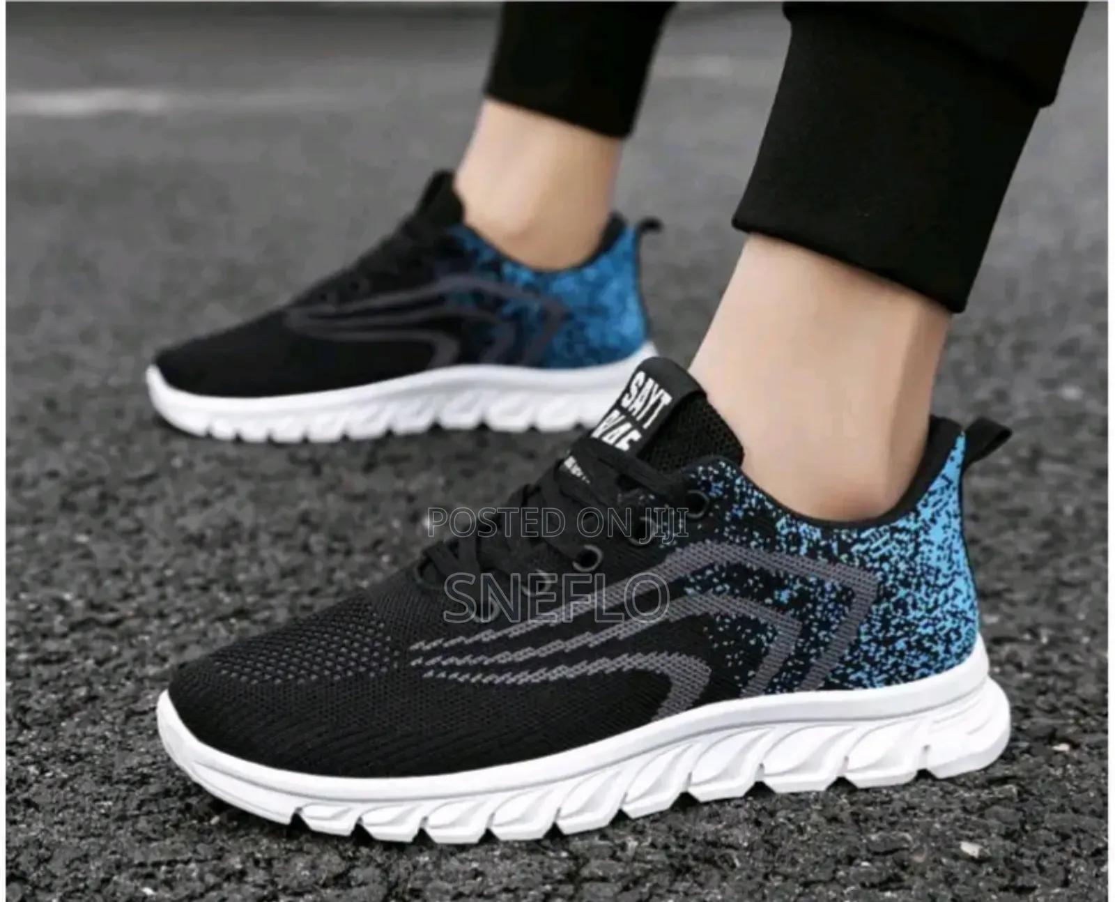 Men’S Korean Style Breathable Trendy Running Casual Sports Shoes