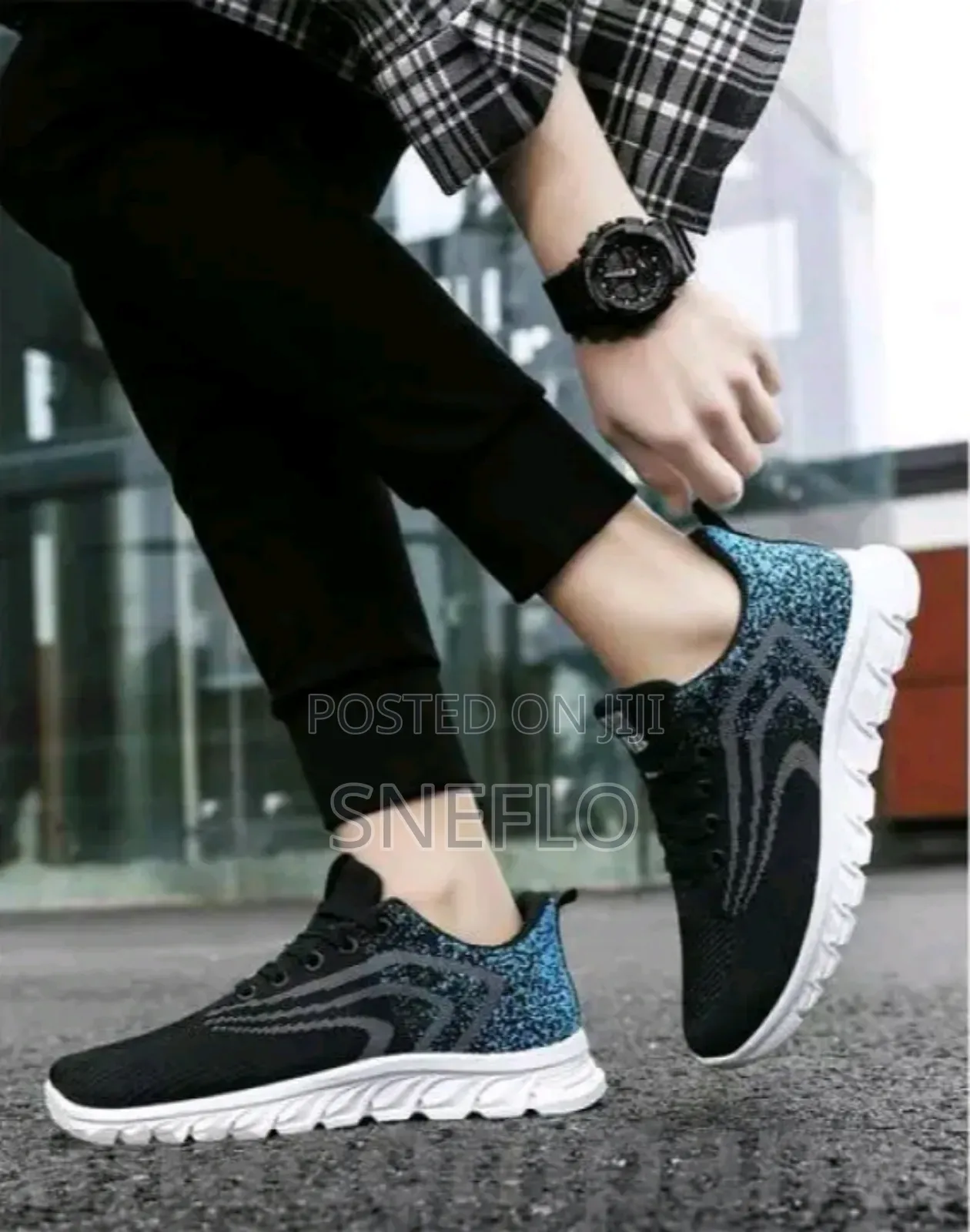 Men’S Korean Style Breathable Trendy Running Casual Sports Shoes