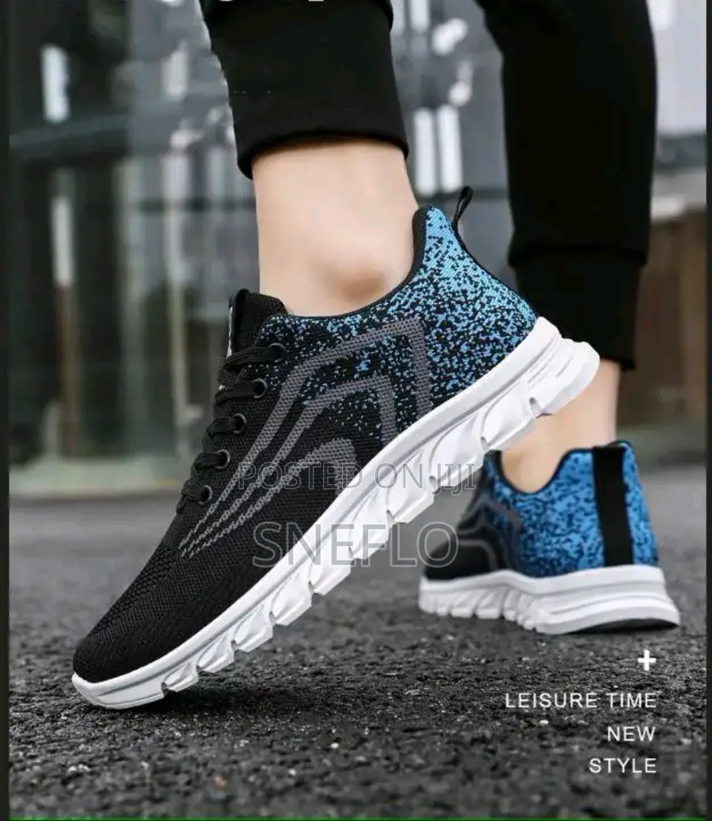 Men’S Korean Style Breathable Trendy Running Casual Sports Shoes
