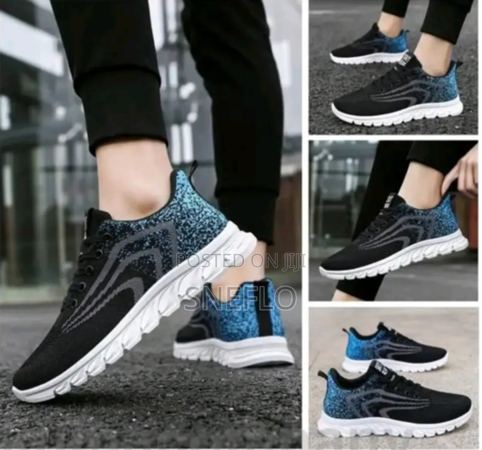 Men’S Korean Style Breathable Trendy Running Casual Sports Shoes