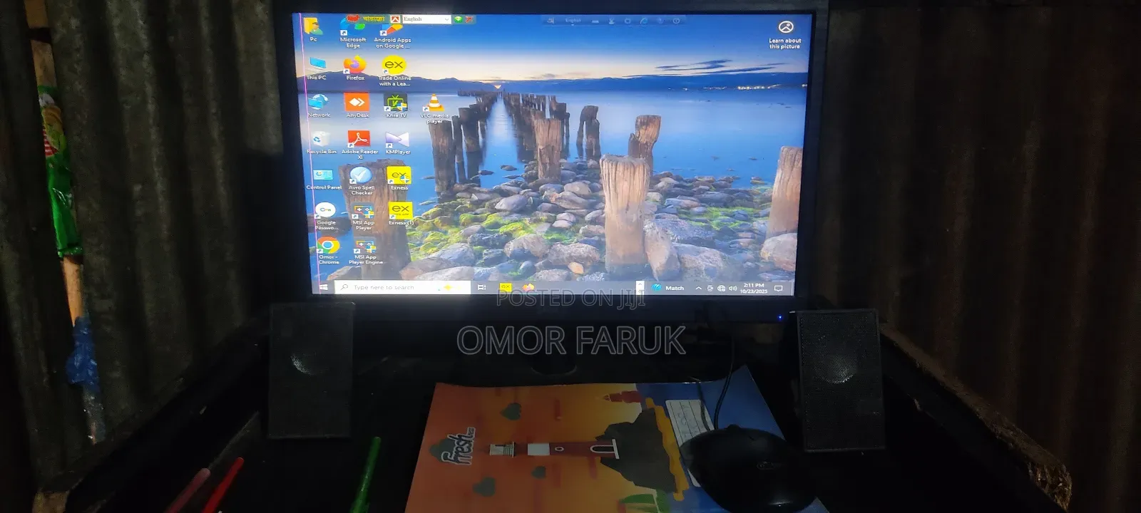 Desktop Computer Microsoft 4GB Intel Core I3 SSD 128GB