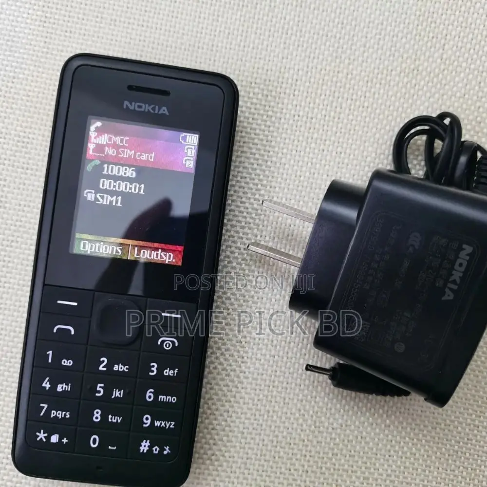 New Nokia 107 Dual SIM Black