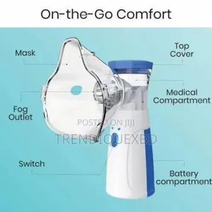 Photo - Portable Mesh Nebulizer – Rechargeable Usb Inhaler | Silent Operation