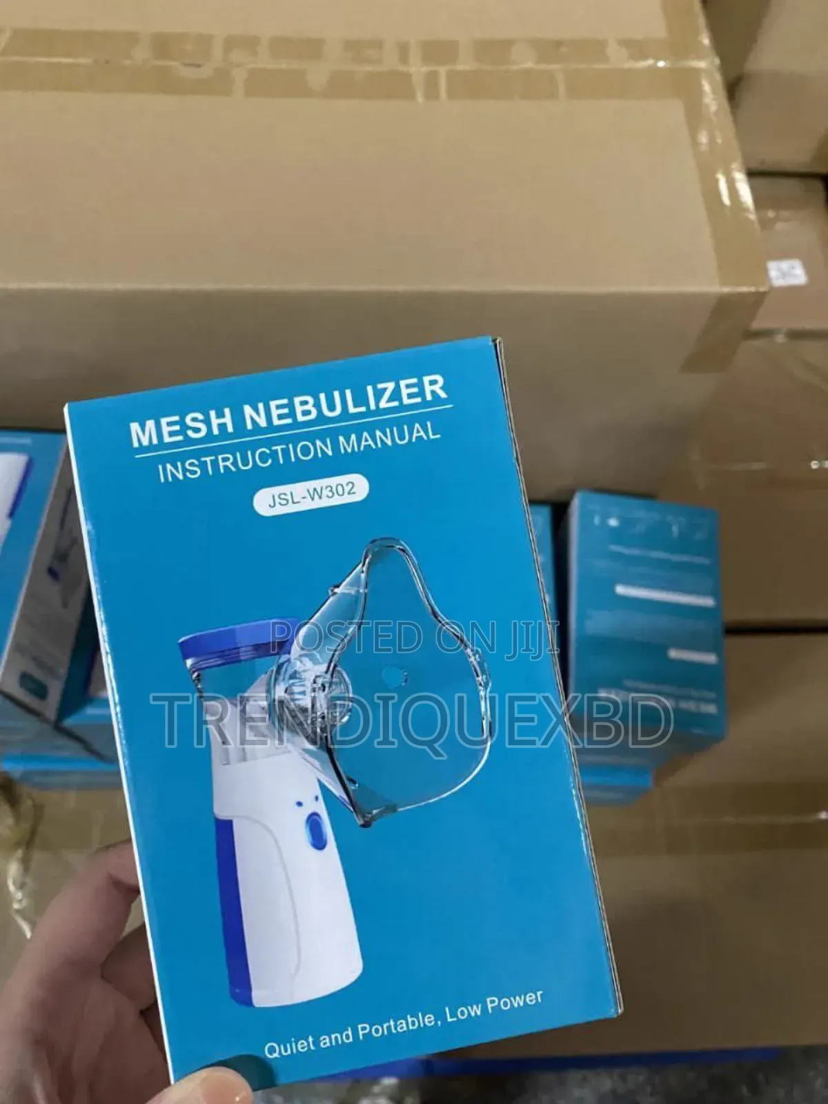 Portable Mesh Nebulizer – Rechargeable Usb Inhaler | Silent Operation