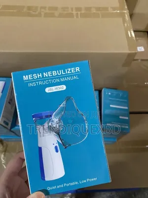Portable Mesh Nebulizer – Rechargeable Usb Inhaler | Silent Operation