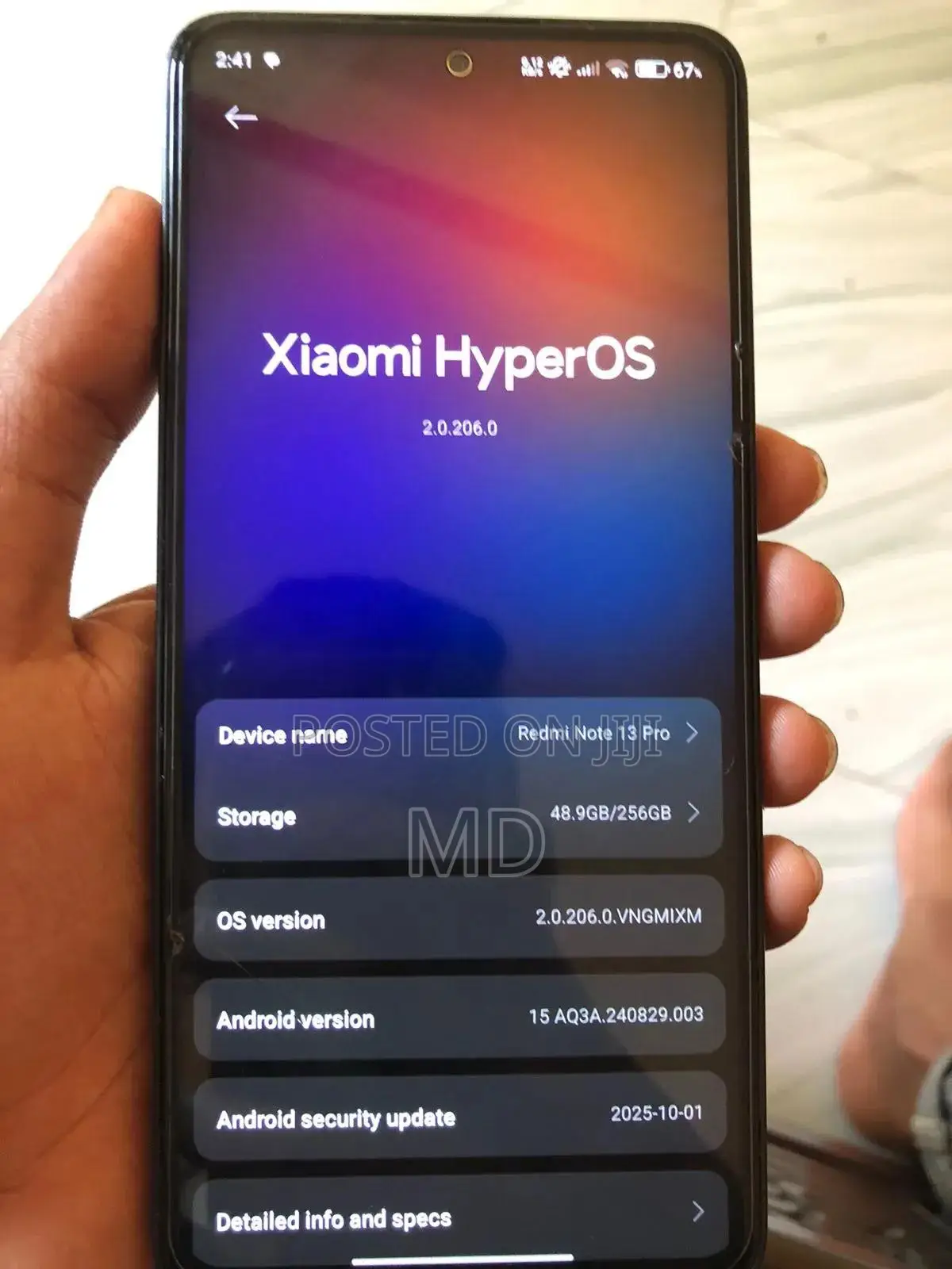 Xiaomi Redmi Note 13 256 GB Black