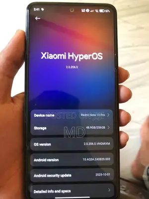 Xiaomi Redmi Note 13 256 GB Black