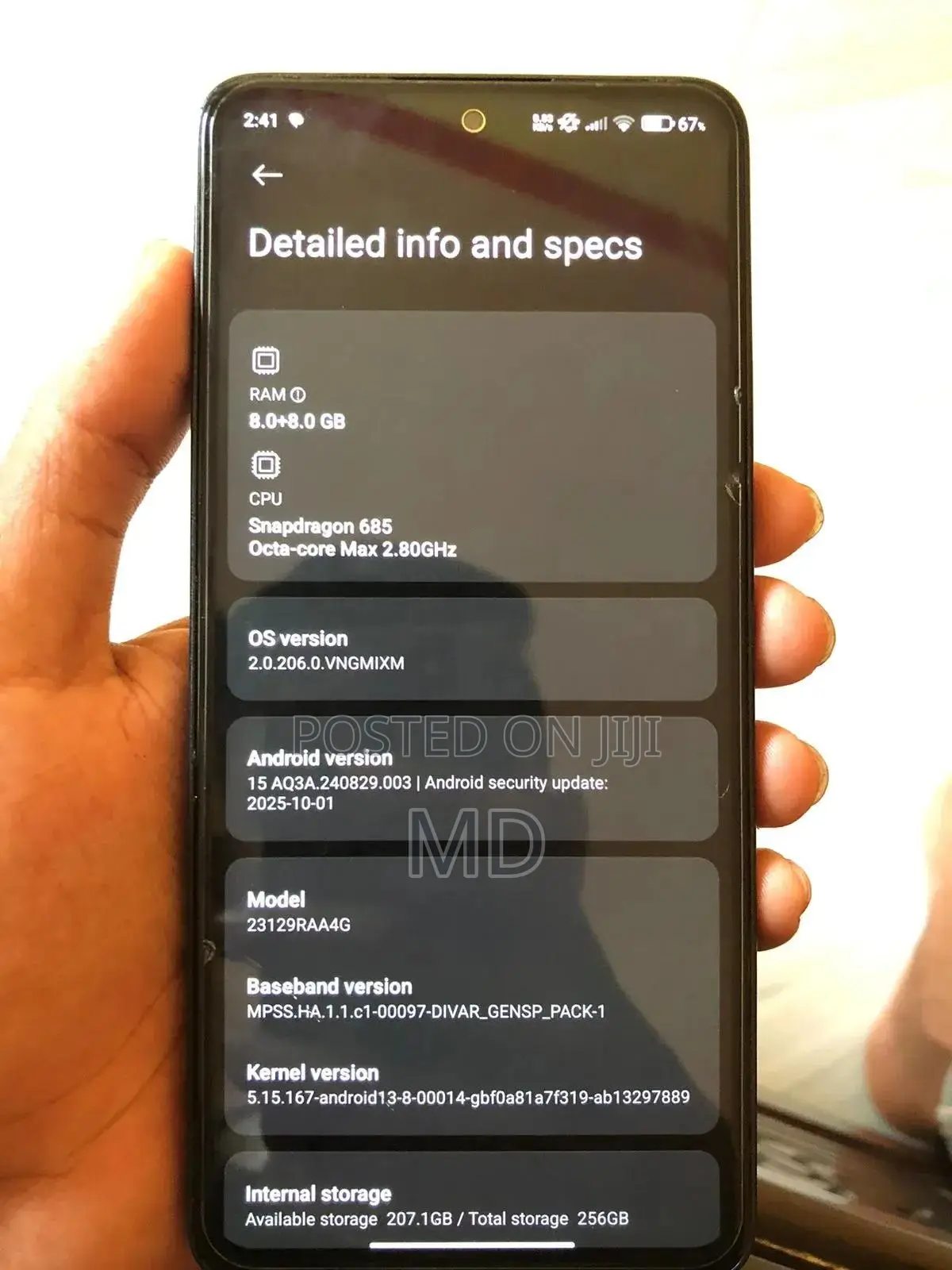 Xiaomi Redmi Note 13 256 GB Black