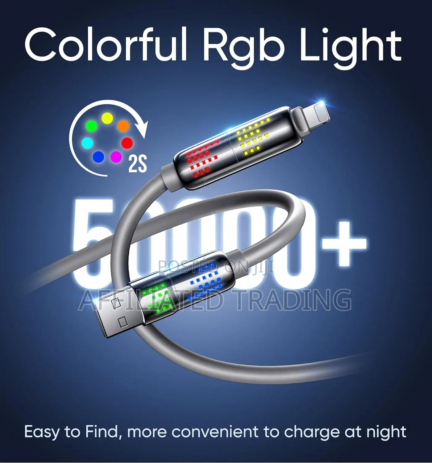 240w 4-in-1 Fast Charging Data Fast Charging Cable 1.5 Meter [60 Inch]