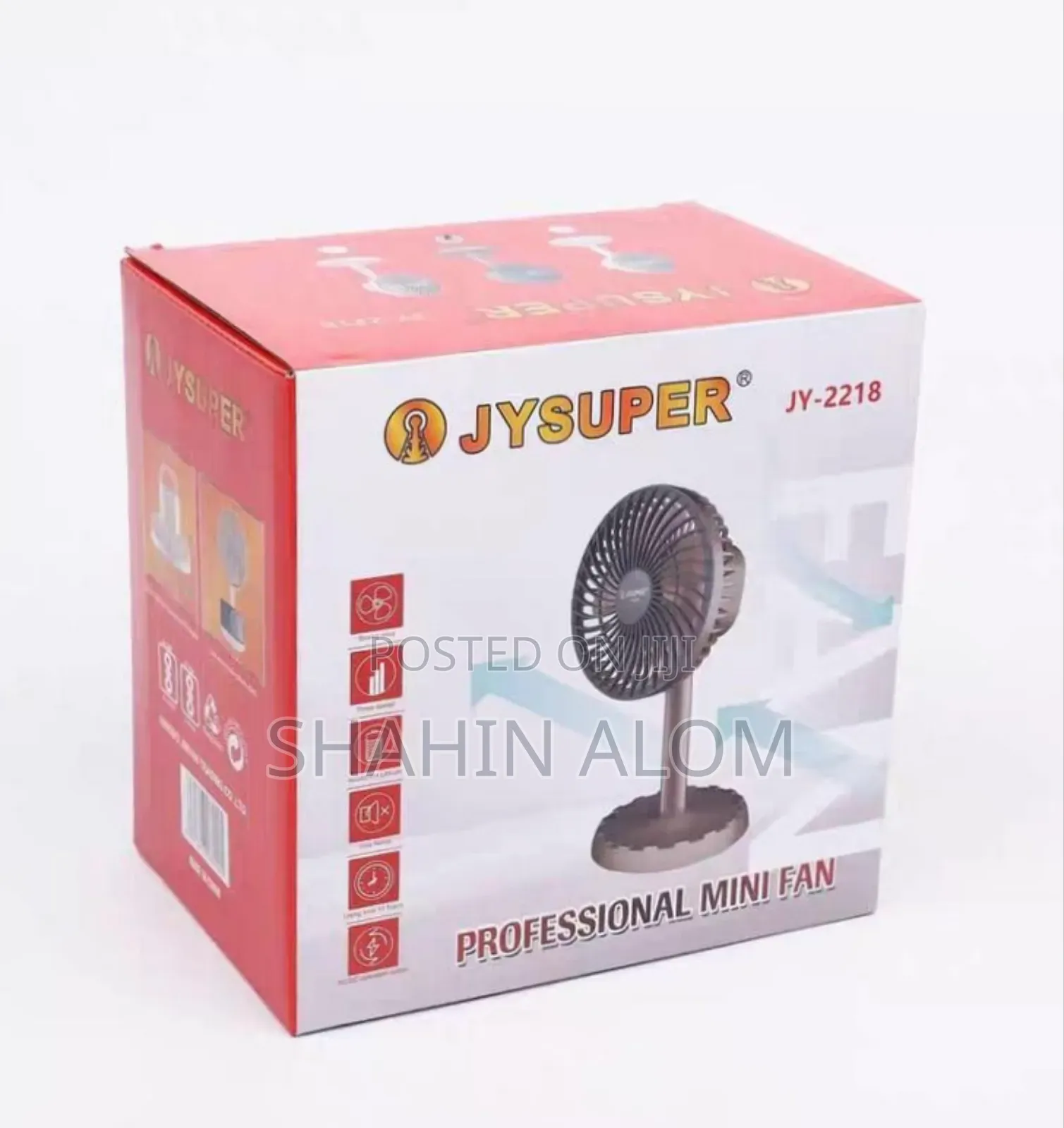 Jysuper Jy-2218 Mini Charger Fan