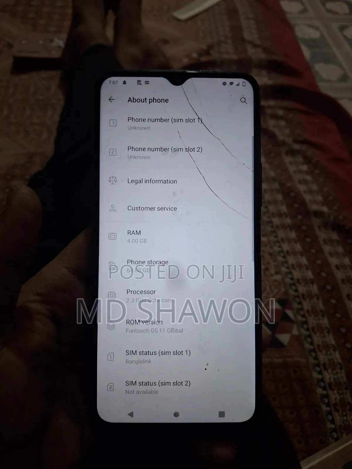 Vivo Y20 2021 64 GB Black