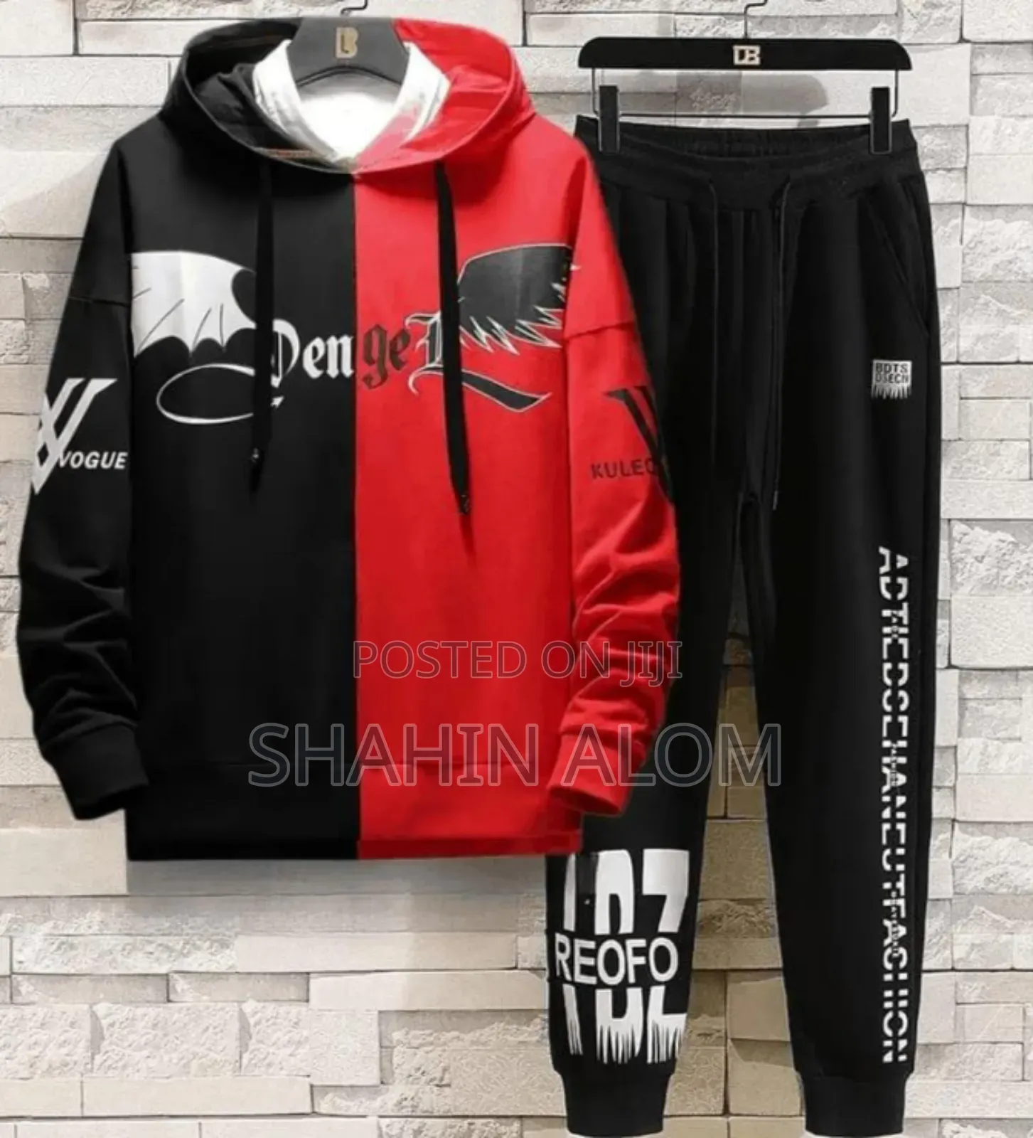 Stylish Design - Hoodie Set for Men, Perfect Modern Trendy Look