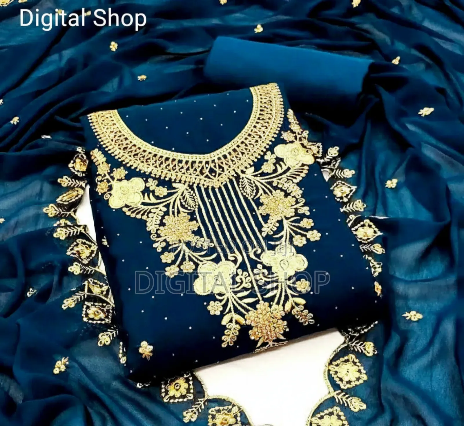 আভিজাত্যের স্পর্শ: এমব্রয়ডারি Georgette