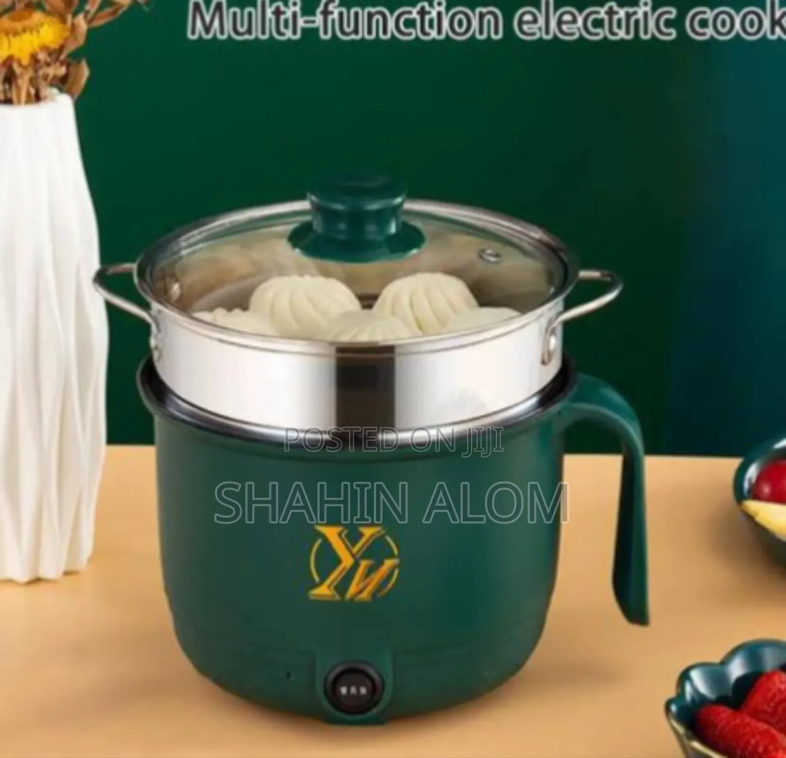 Wenhuo Mini Electric Multifunction Cooker 18 Cm (0.5 Ltr.) – Green