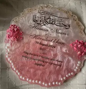 Resin Wedding Ceremony