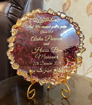 Resin Wedding Ceremony