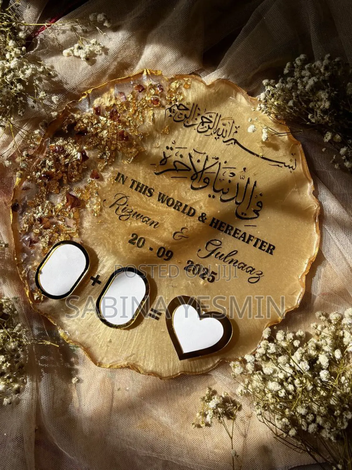 Resin Wedding Ceremony