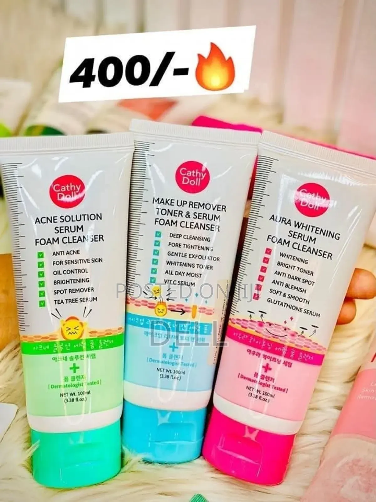 Cathy Doll Foam Cleanser Net Wl. 100ml (3.38 Floz)