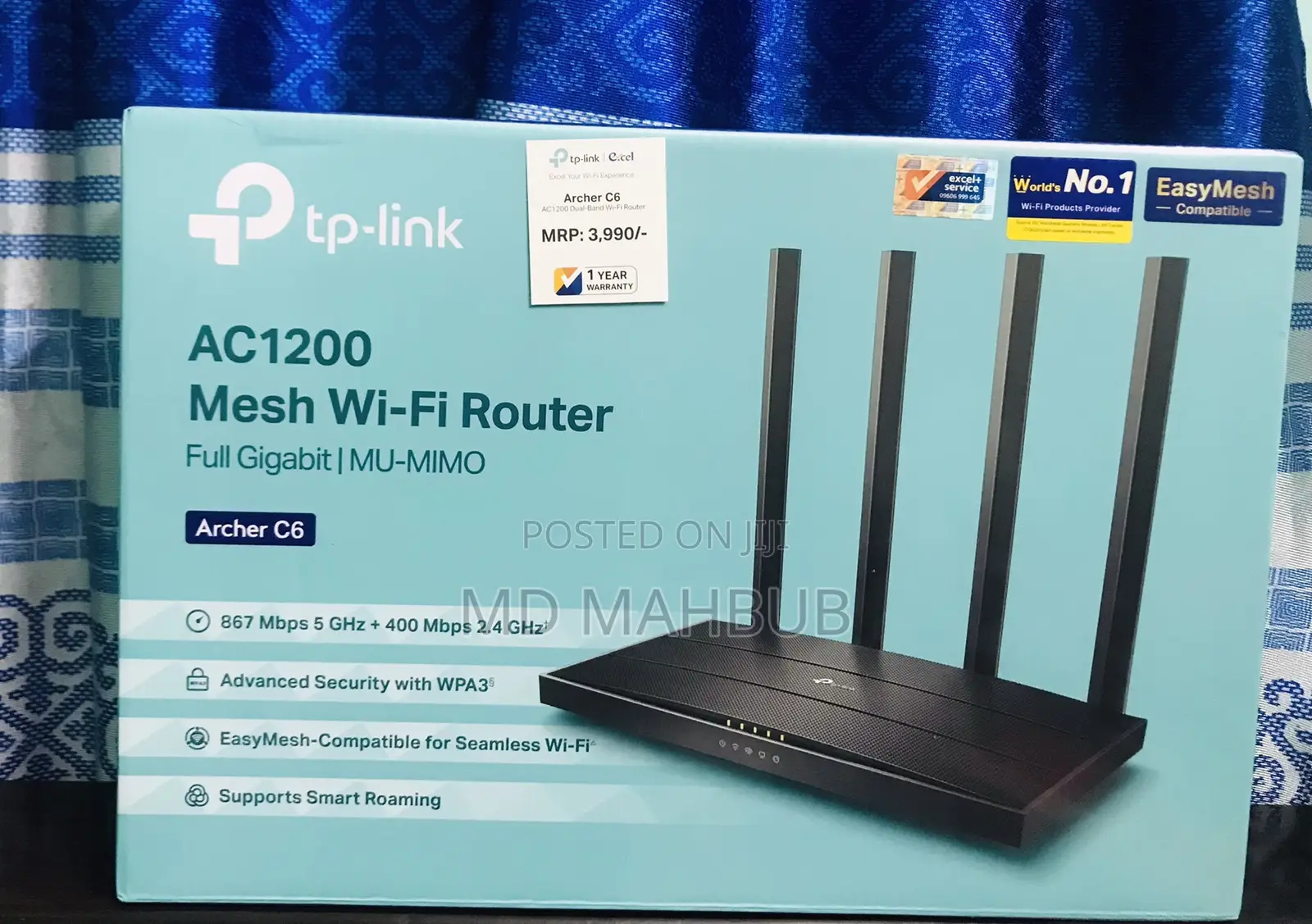 Tp Link Archer C6 Ac1200 Dual Band Gigabit Router