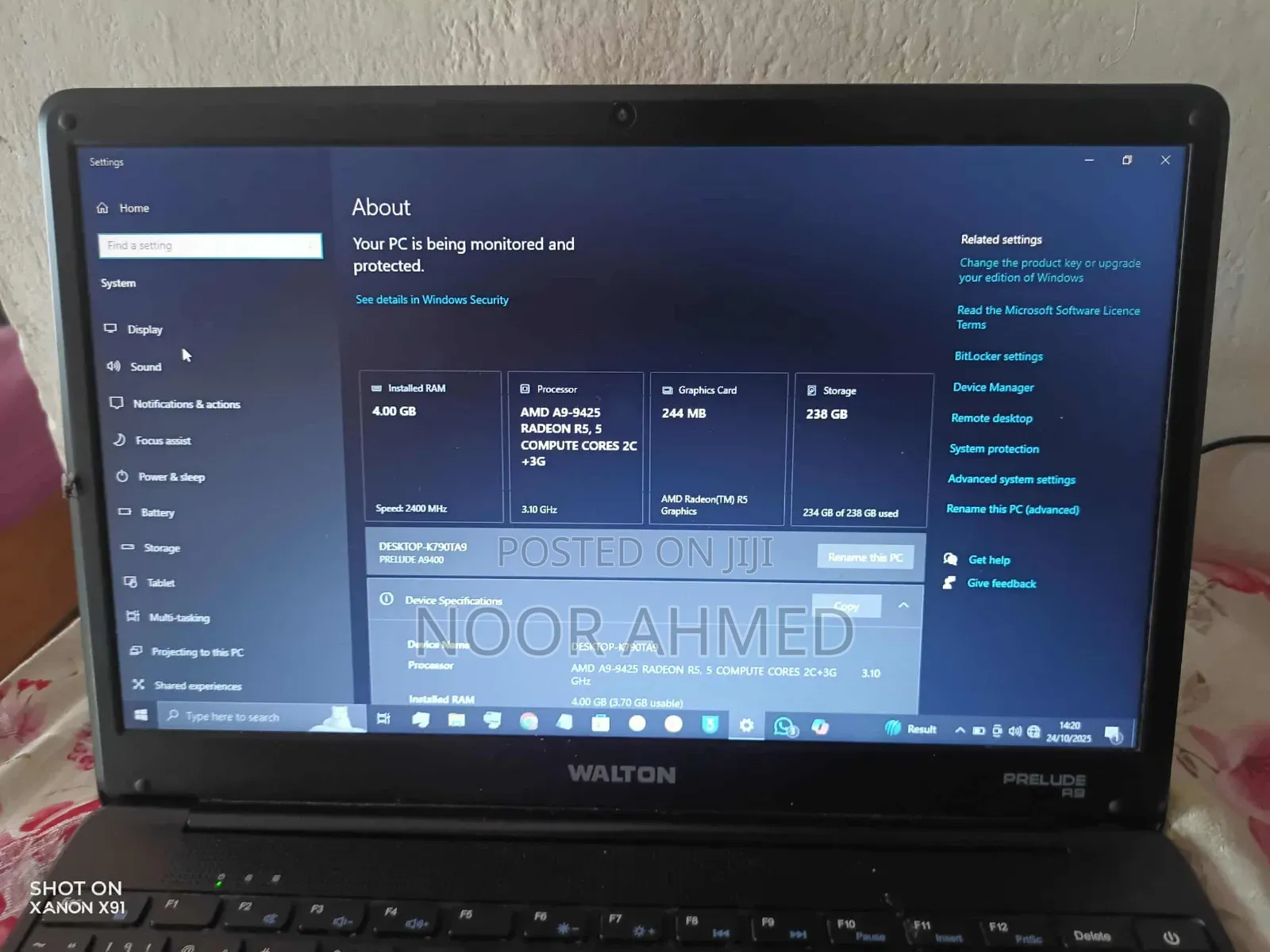 Laptop Samsung Chromebook Pro 4GB AMD SSD 256GB