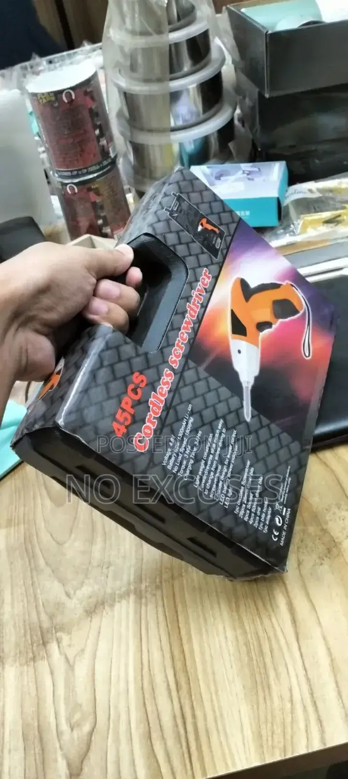 45 in 1 Rechargeable Screwdriver Set