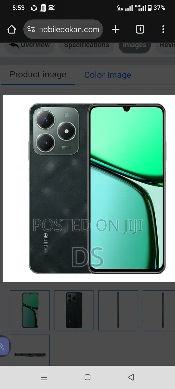 Realme C61 128 GB Black