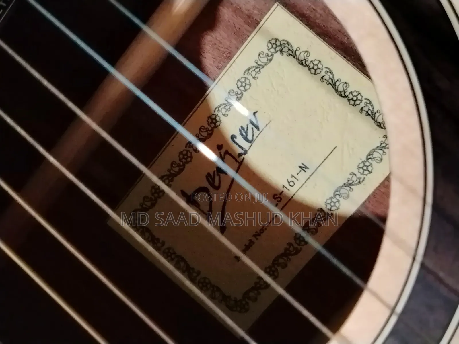 Deviser Ls-161 Eq Premium Acoustic-Electric Guitar – Mint Condition