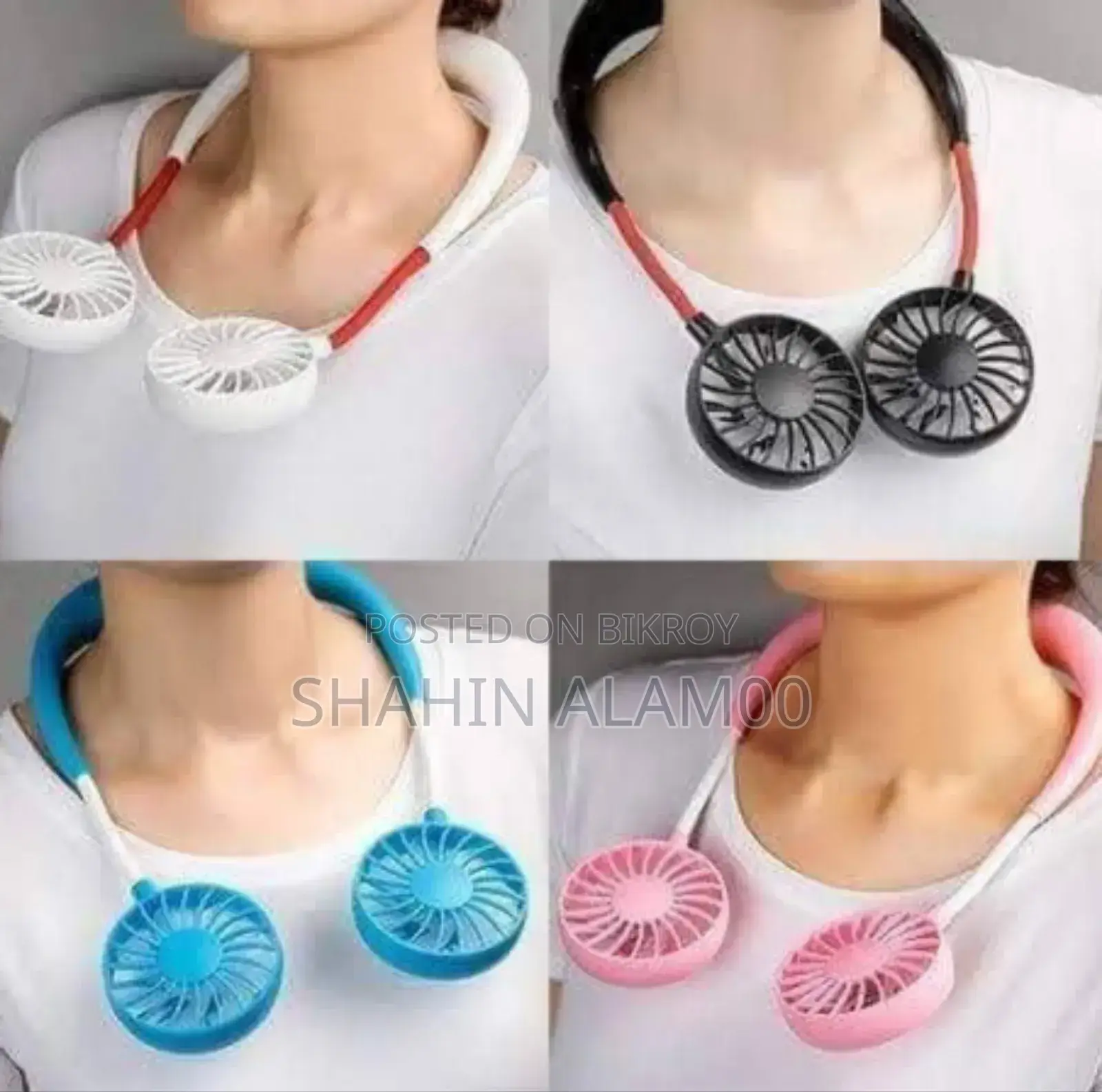 Rechargeable Neck Fan