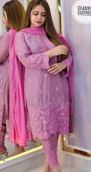 স্কিন প্রিন্ট স্টোন ওয়ার্ক থ্রি পিস