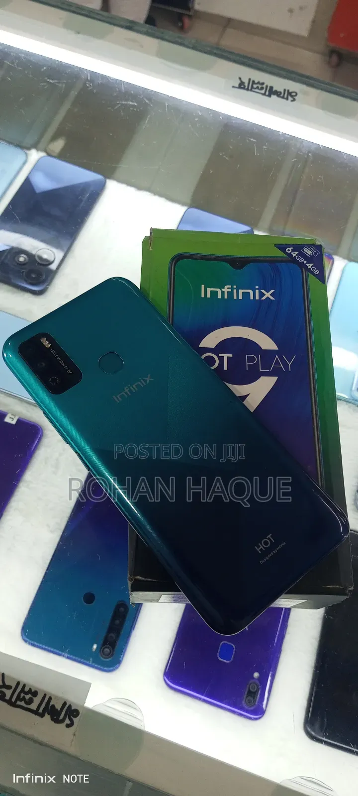 Infinix Hot 10 Play 64 GB Bronze