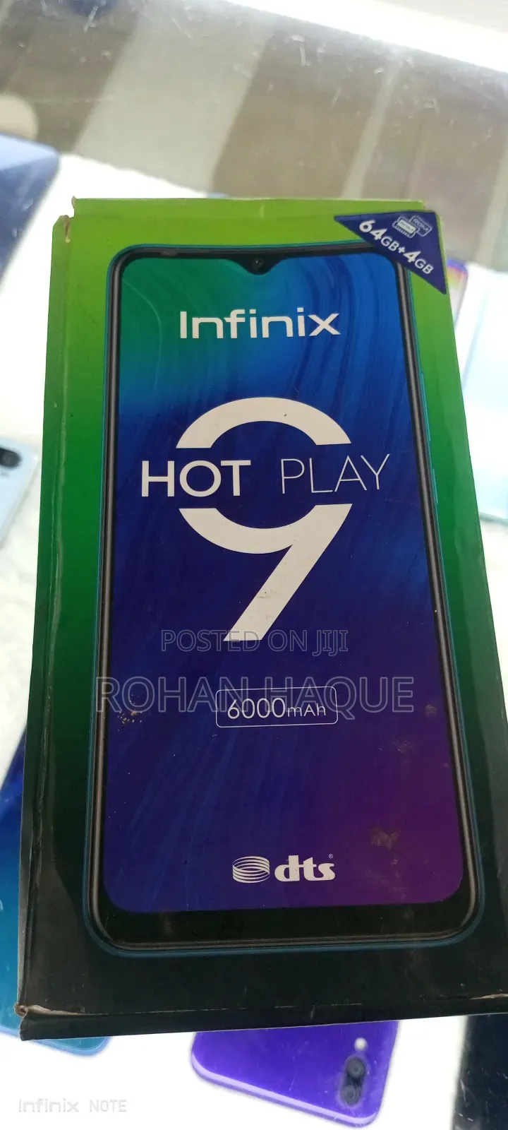 Infinix Hot 10 Play 64 GB Bronze