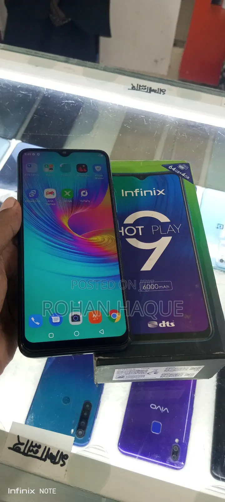 Infinix Hot 10 Play 64 GB Bronze