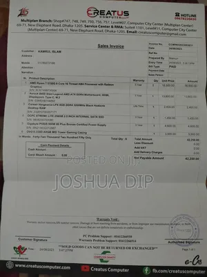 Cpu and Monitor Dhaka Kuril