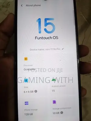 Vivo Y19 128 GB White