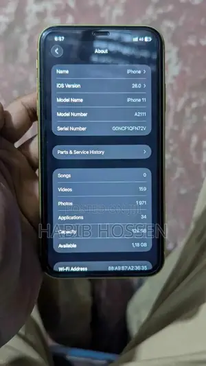 Apple iPhone 11 128 GB Yellow