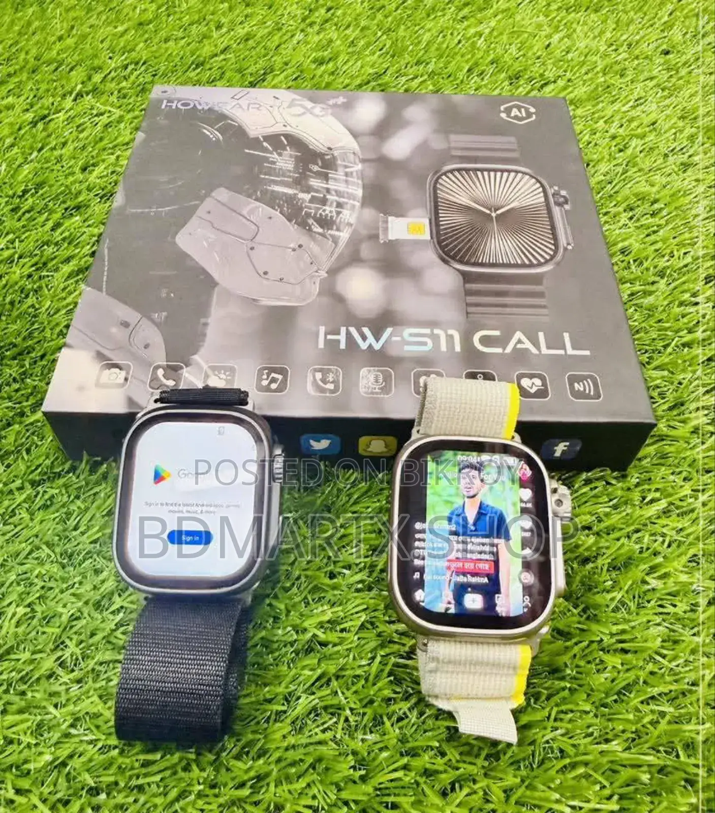 Hw S11 Android 5g Camera Watch