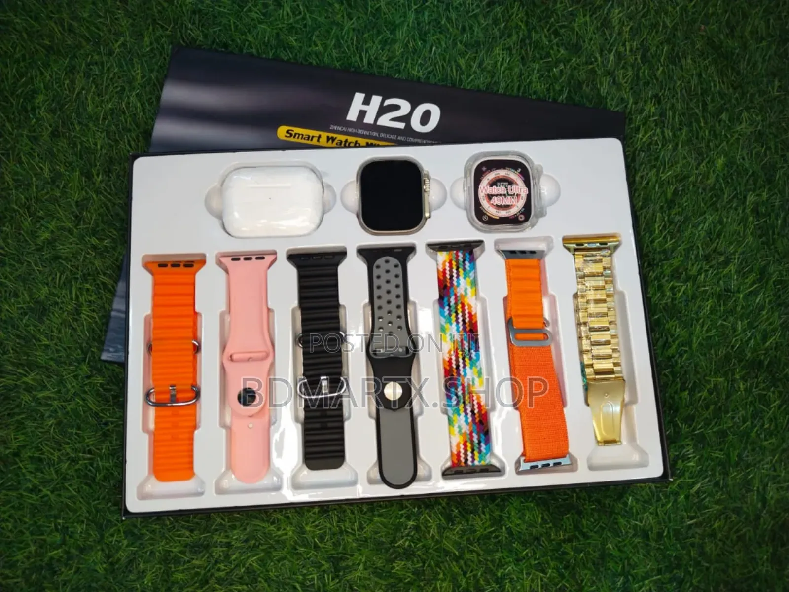 H20 Smart Watch Combo Pack – 10 in 1 Premium Set!