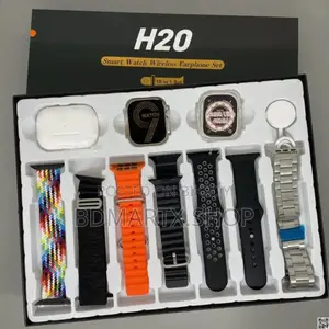 H20 Smart Watch Combo Pack – 10 in 1 Premium Set!
