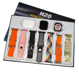 H20 Smart Watch Combo Pack – 10 in 1 Premium Set!
