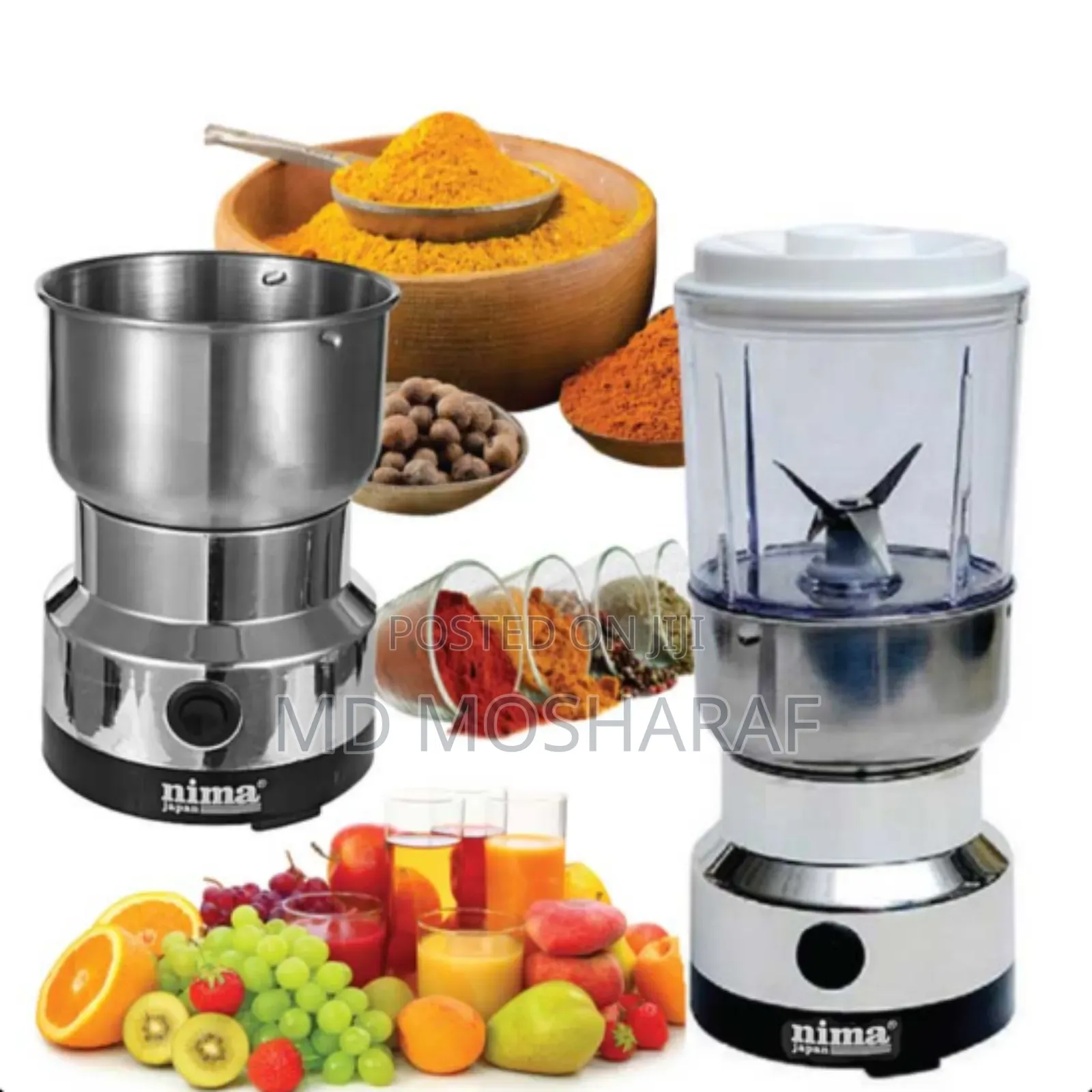 Nima Japan Coffee Juice Electric Blender (Model: Nima Nm-8300) —