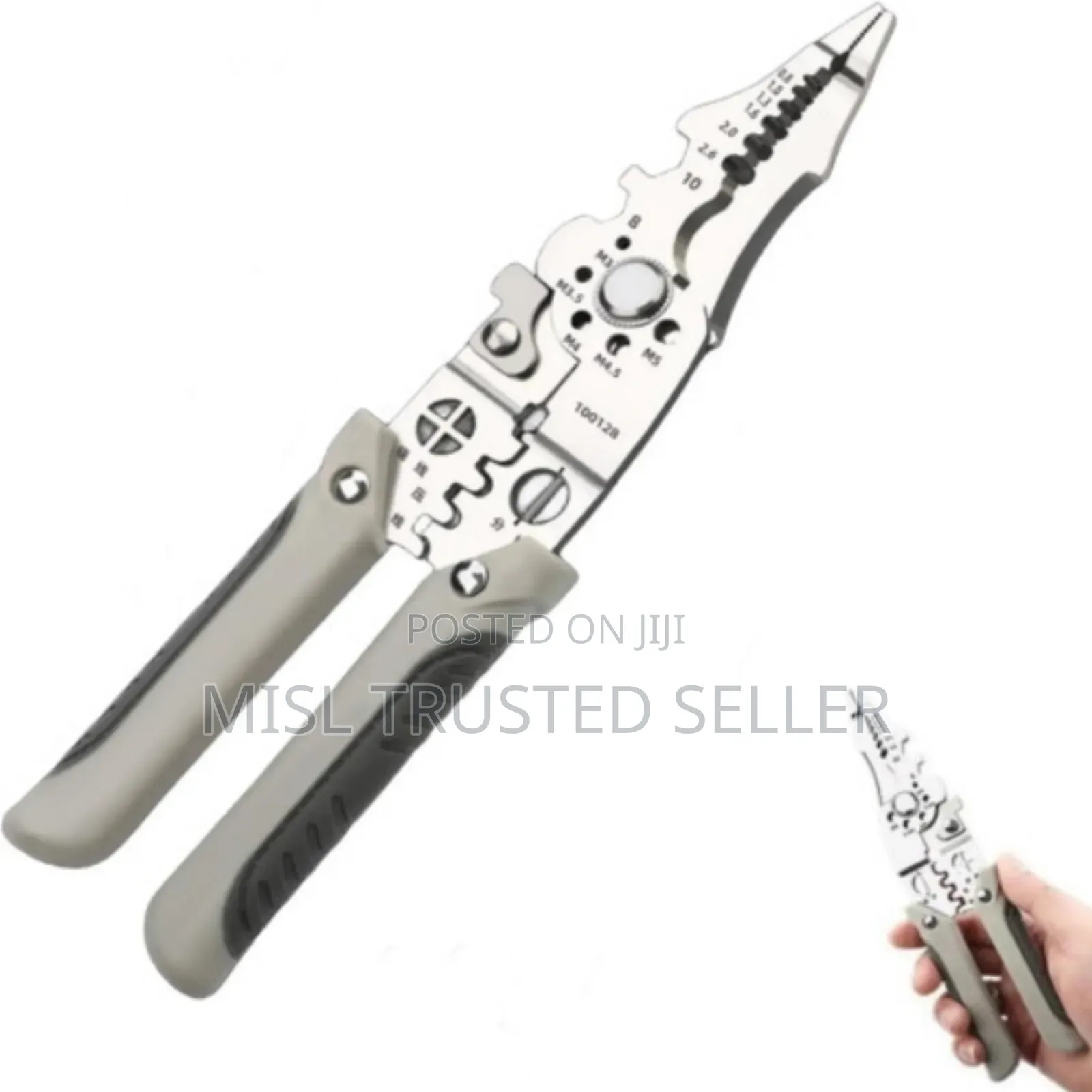 Multi-Purpose Wire Stripper Crimper and Cutter Tool