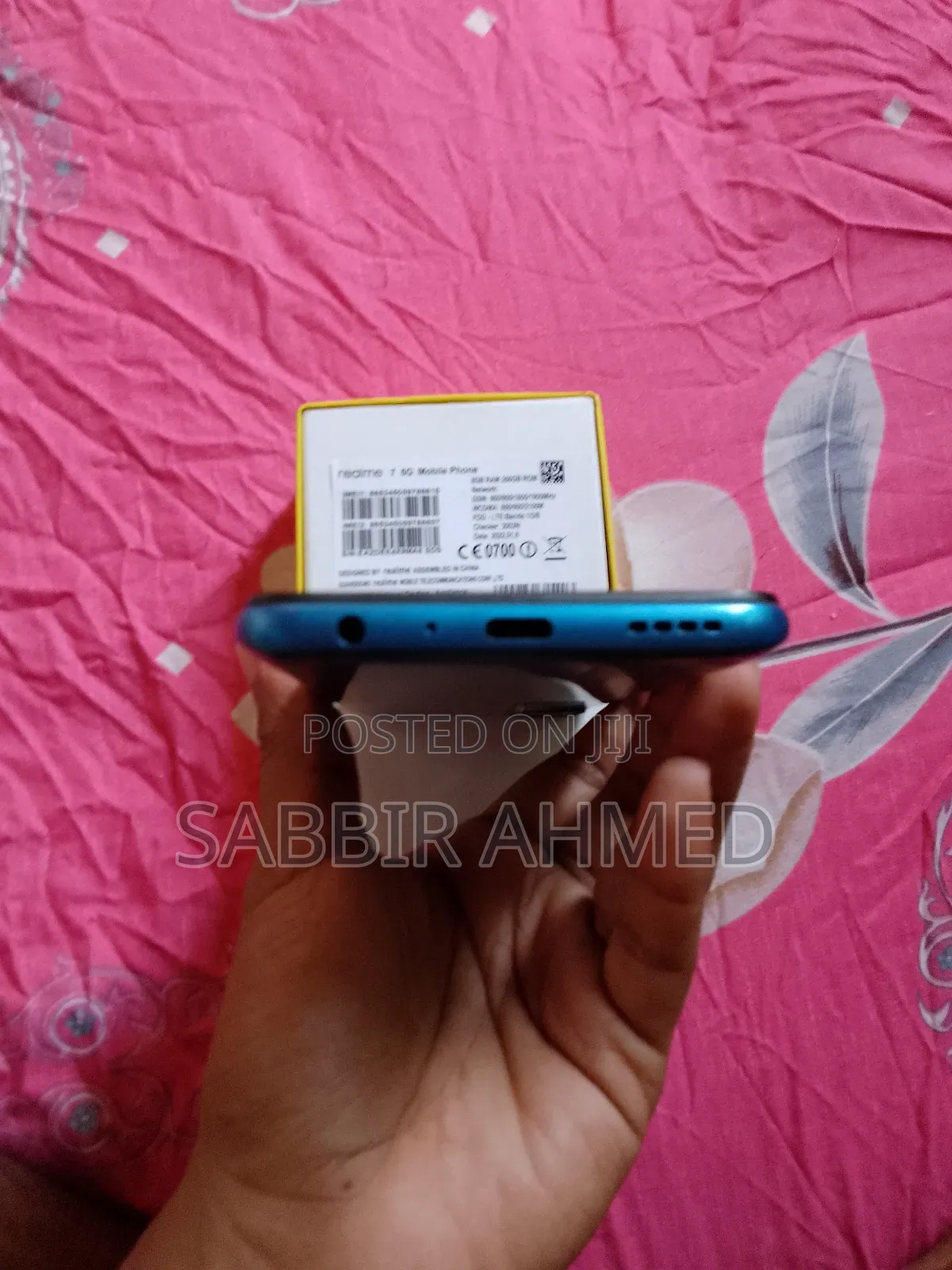 New Realme 7 5G 128 GB Blue