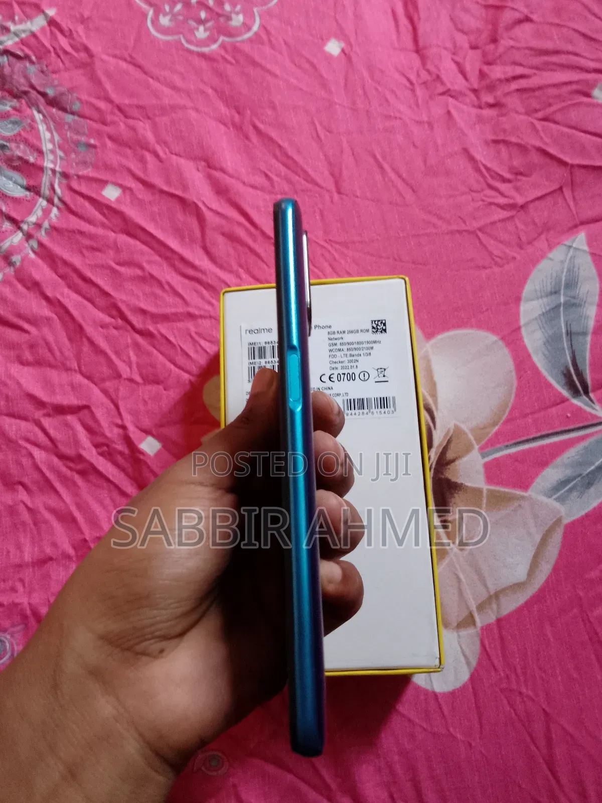 New Realme 7 5G 128 GB Blue