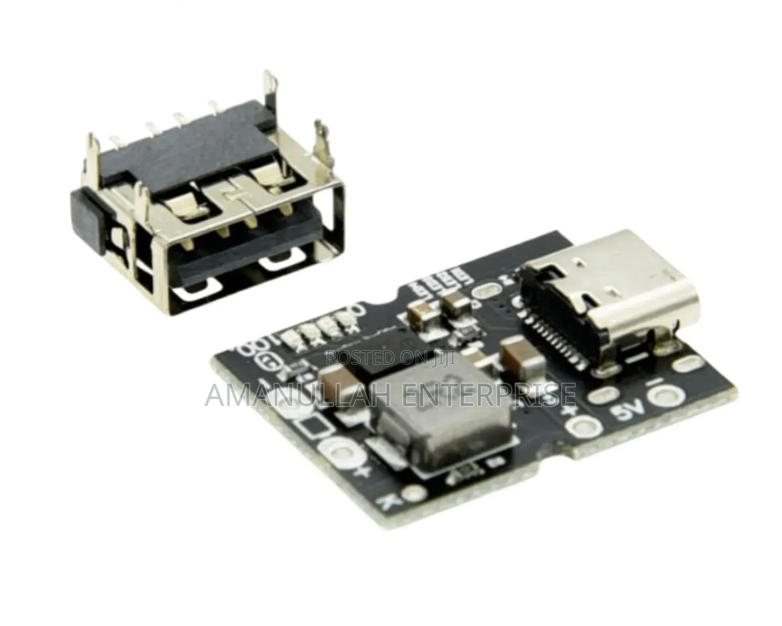 Type-C Usb 5v 2a Boost Converter and Lithium Battery Charging Protect