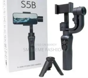 S5B ৩-অক্ষ হ্যান্ডহেল্ড স্ট্যাবিলাইজড গিম্বল সেলফি স্টিক