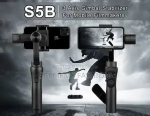 S5B ৩-অক্ষ হ্যান্ডহেল্ড স্ট্যাবিলাইজড গিম্বল সেলফি স্টিক