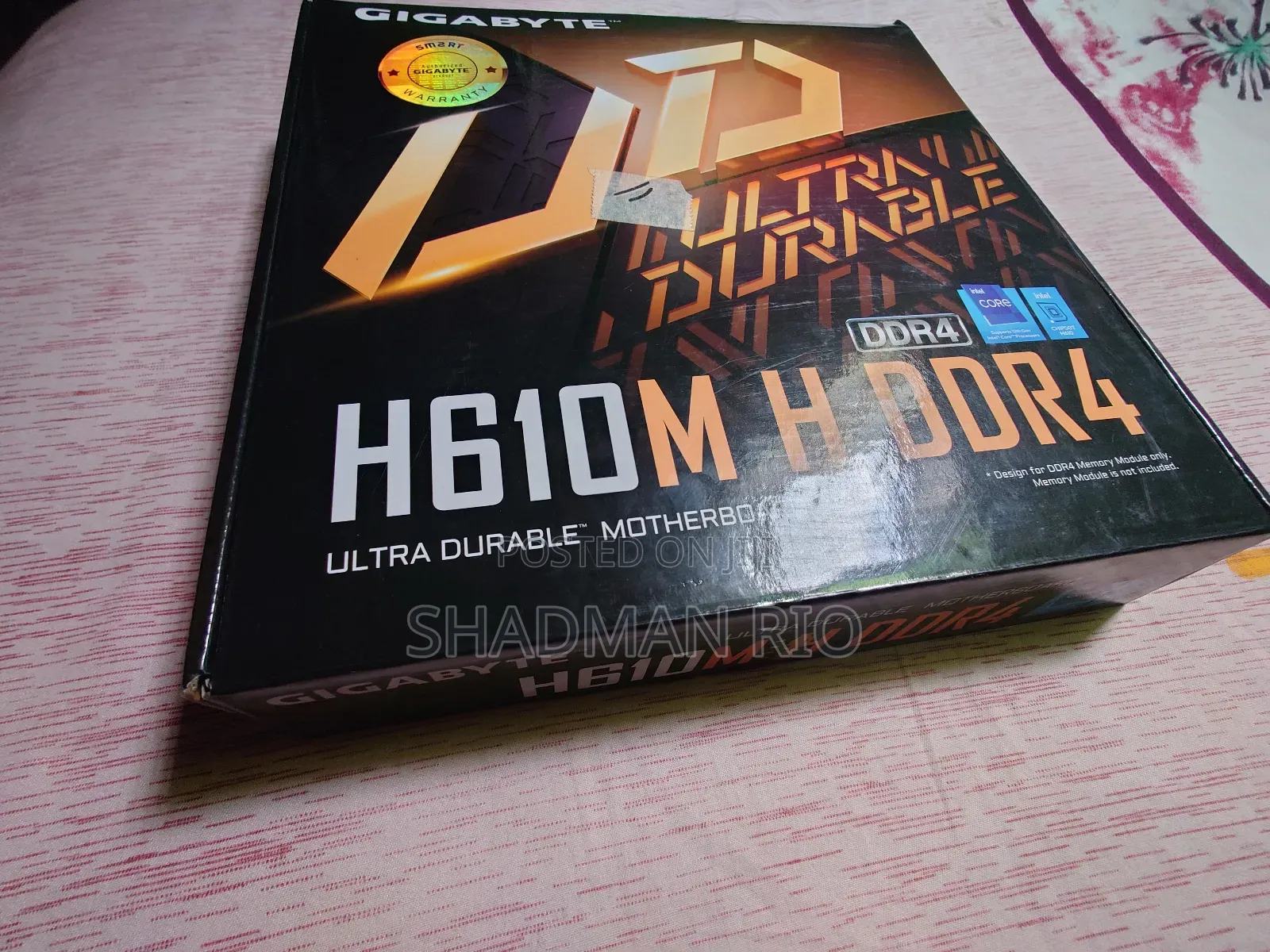 Gigabyte H610m + Corsair Cv650 + Deepcool Ak400 Wh + Hp Ex900 SSD