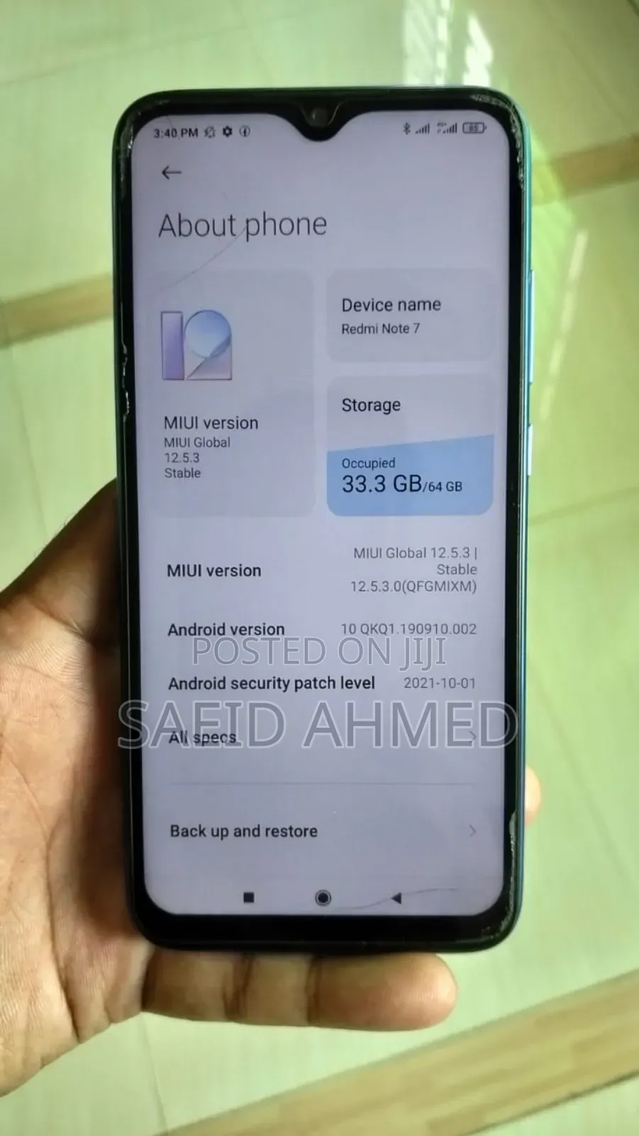 Xiaomi Redmi Note 7 64 GB Green