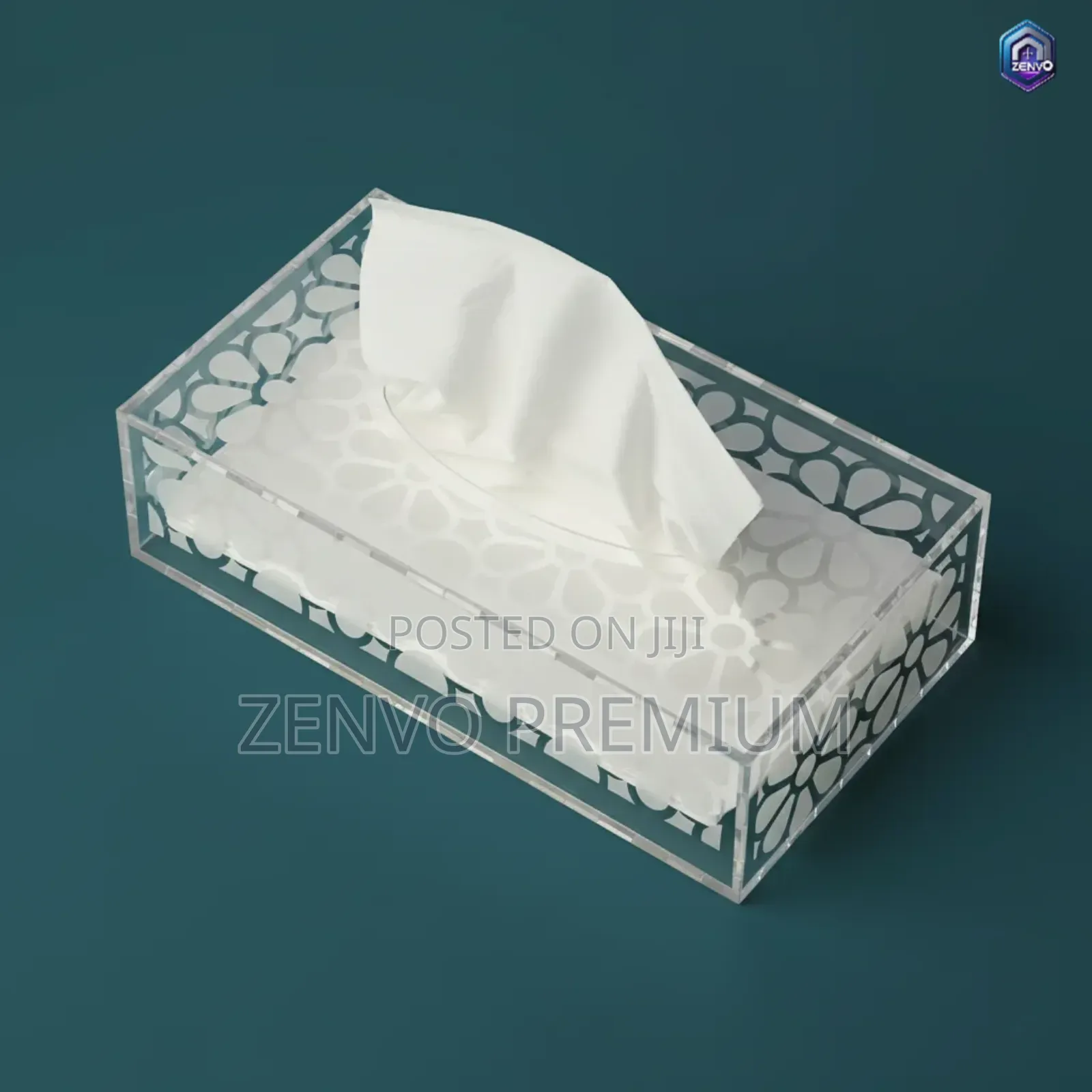 Transparent Acrylic Tissue Holder Box